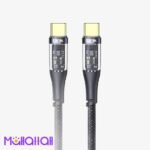 كابل بيانات شفاف Type-C إلى Type-C K670