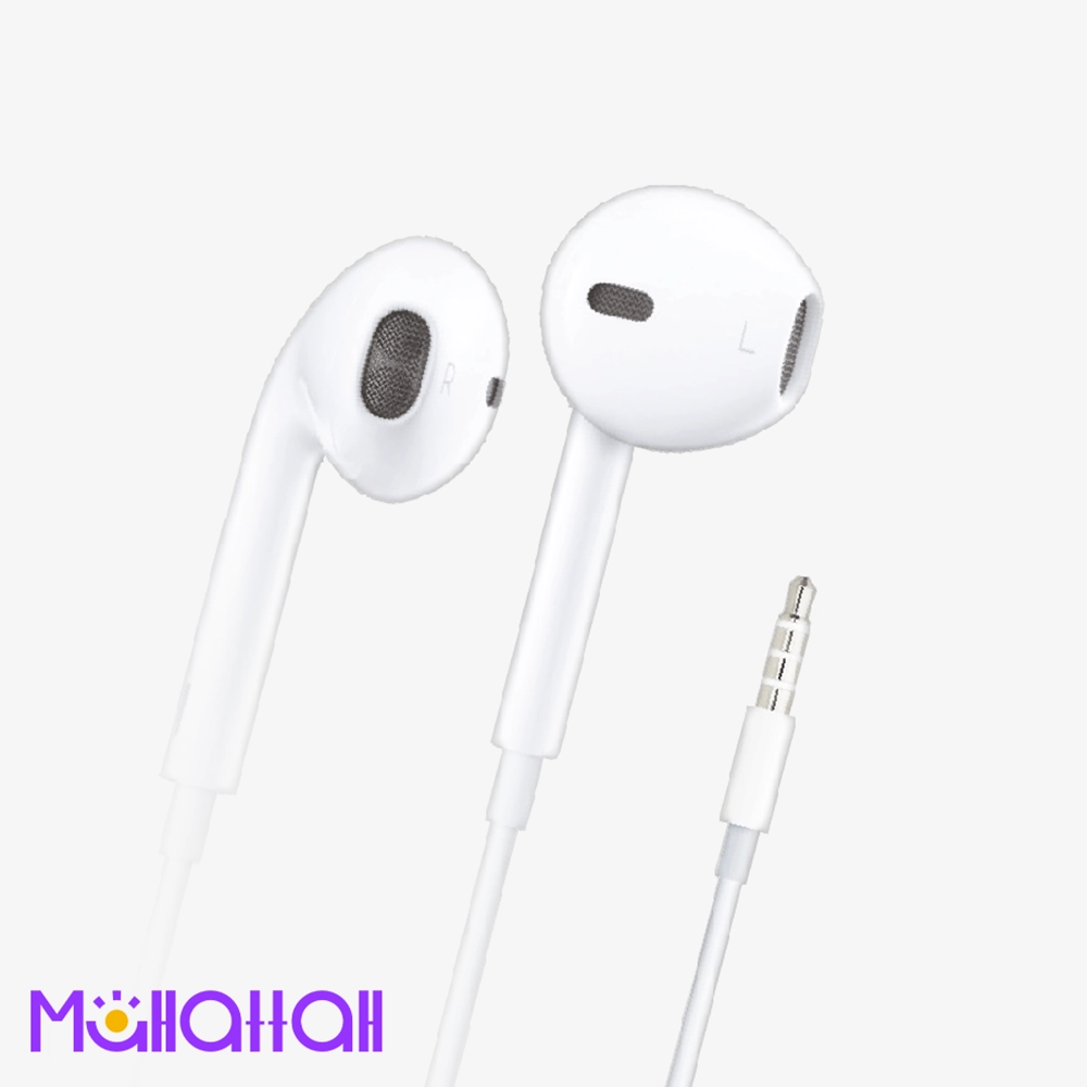 سماعة اذن لينك سلكية معدنية Link H303 L مع مايكروفون بمنفذ AUX سماعة اذن لينك