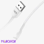 ⁦كابل شحن ايفون USB A إلى Lightning K601 بطول 1 متر و بقوة 3 امبير⁩ - الصورة ⁦2⁩