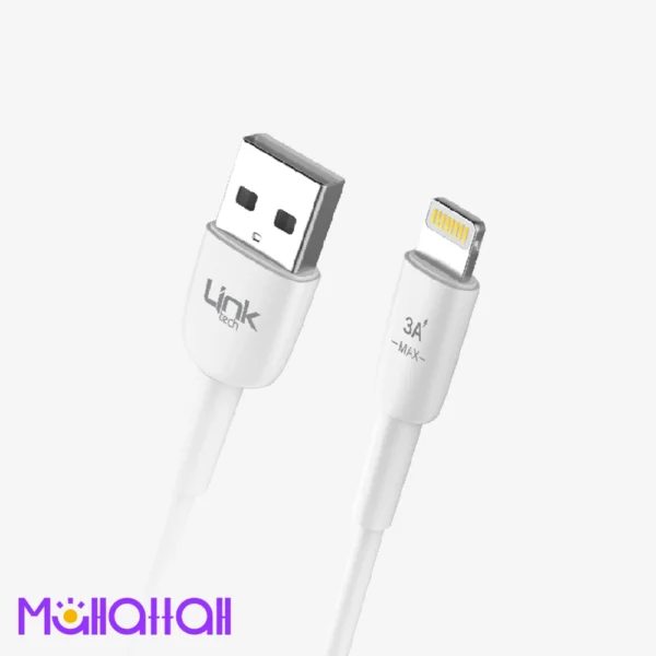 كابل شحن ايفون USB A إلى Lightning K601 بطول 1 متر و بقوة 3 امبير