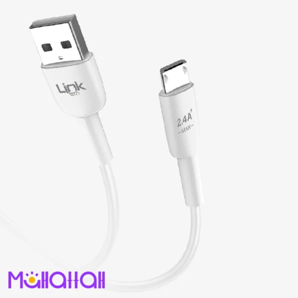 كابل شحن مايكرو USB سريع K600 بطول 1 متر و بقوة 2.4 امبير