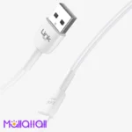 ⁦كابل شحن مايكرو USB سريع K600 بطول 1 متر و بقوة 2.4 امبير⁩ - الصورة ⁦3⁩