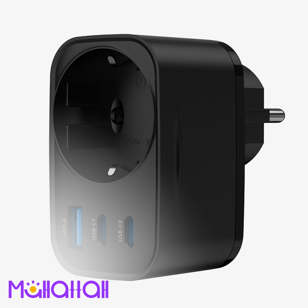 راس شاحن تايب سي و مايكرو سريع Link G854 بقوة 30 واط راس شاحن تايب سي و مايكرو سريع