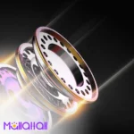 ⁦سماعة H677 معدنية سلكية بصوت سوبر باس – تصميم فاخر 3.5mm من LinkTech⁩ - الصورة ⁦3⁩