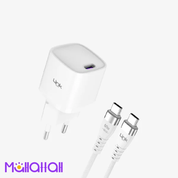 شاحن سامسونج سريع 20 واط مع كابل Type-C