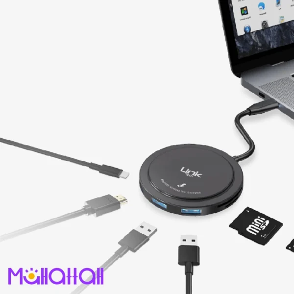 لوحة شاحن لاسلكي 6 في 1