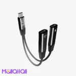 وصلة سماعه وشاحن